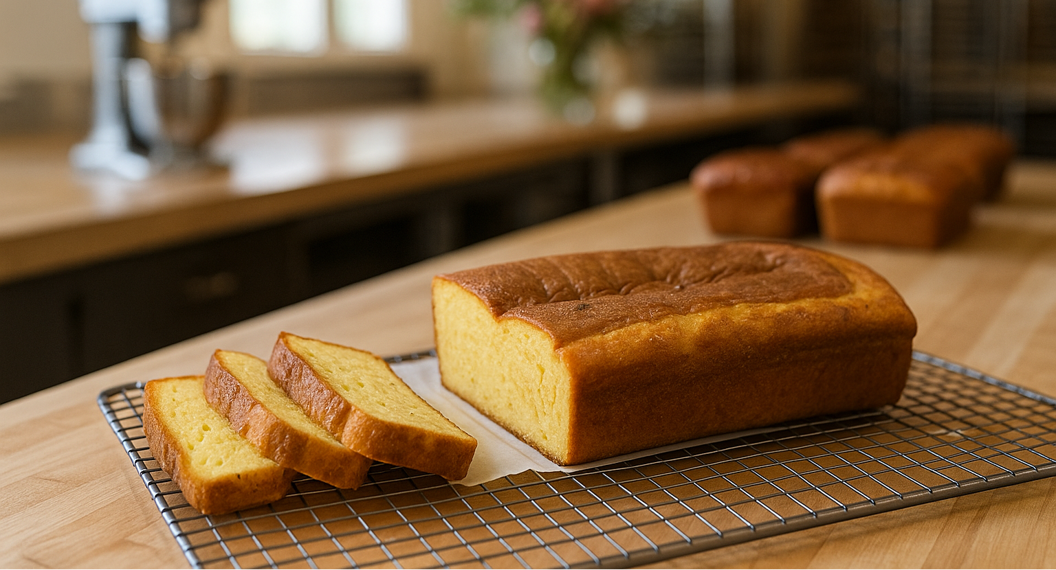a keto bread in a home bakey
