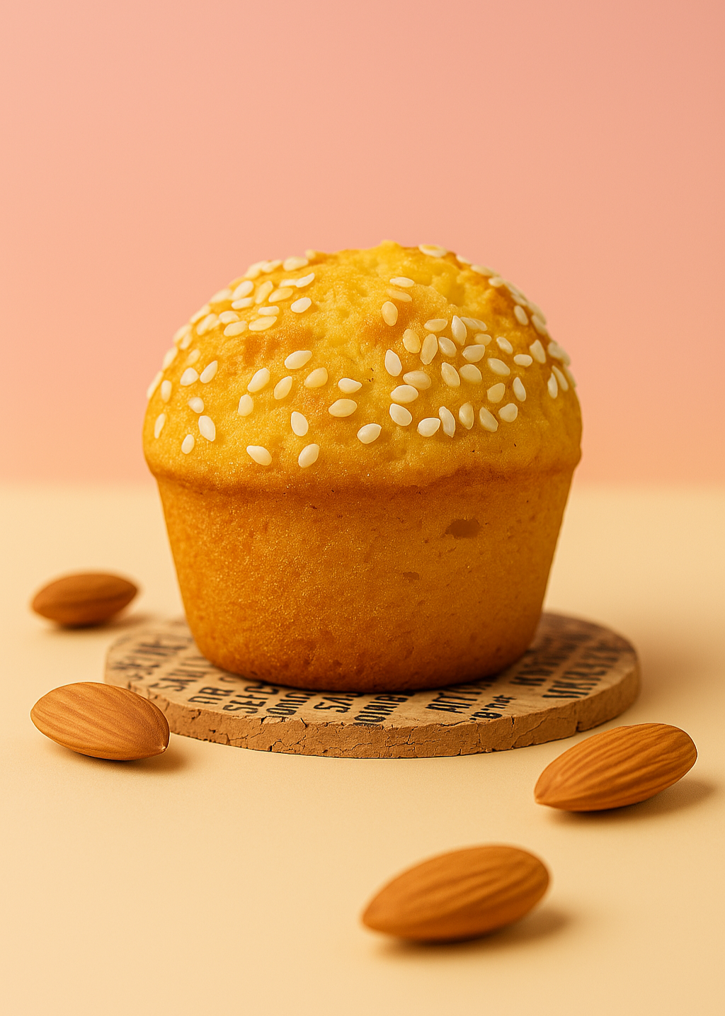 Keto cupcake – sugar-free, gluten-free, low-carb dessert by Keto Keto Kitchen in Toronto.
