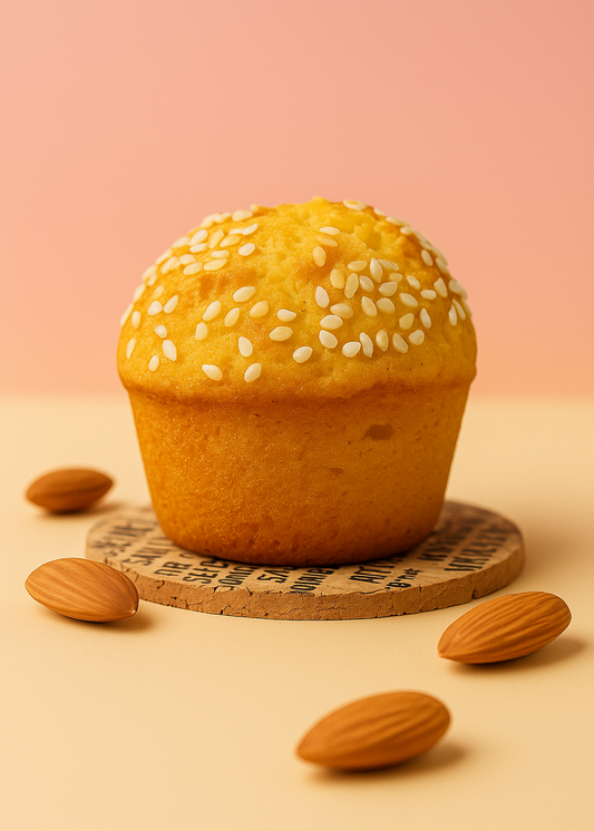 Keto cupcake – sugar-free, gluten-free, low-carb dessert by Keto Keto Kitchen in Toronto.