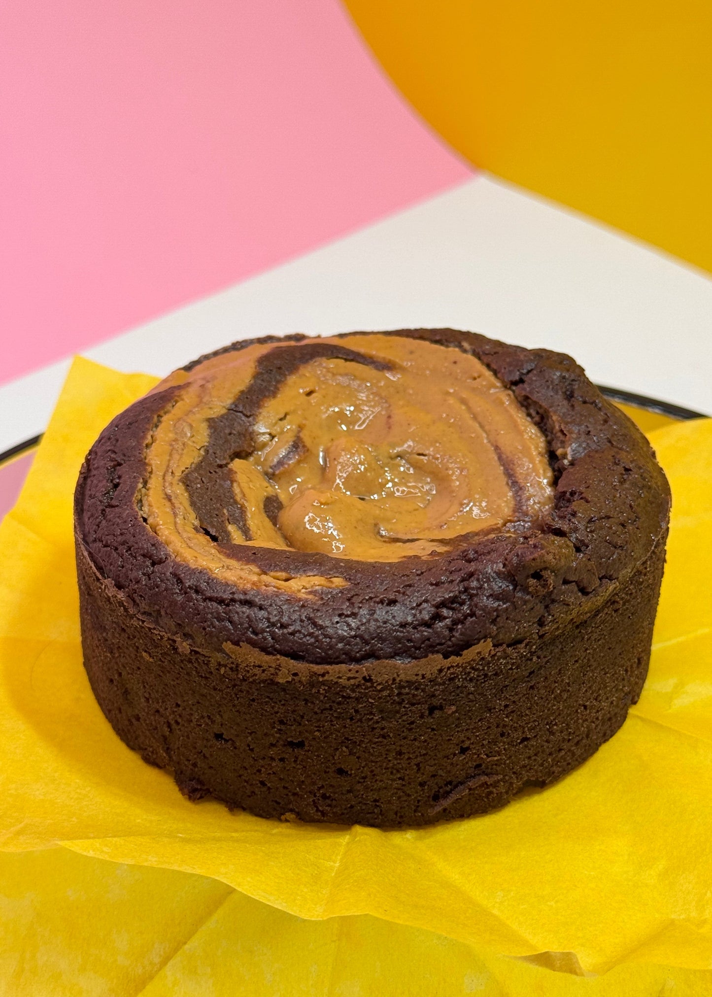 Keto peanut butter swirl brownie – gluten-free, sugar-free, and low-carb dessert