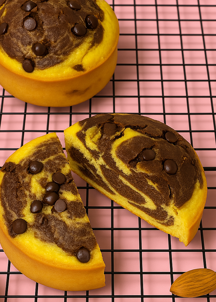 Marbled mini cake – keto-friendly, sugar-free, and gluten-free dessert