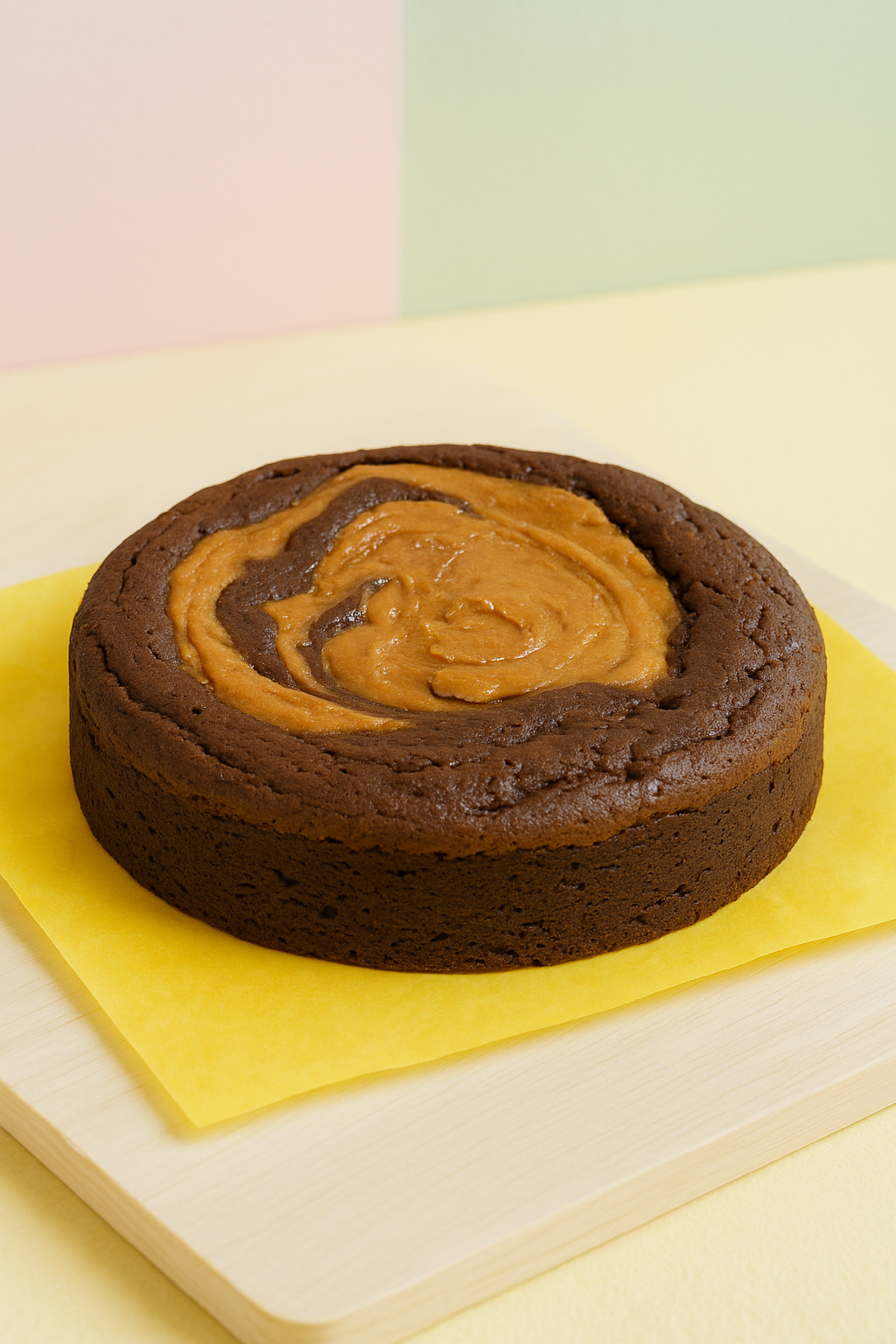 Peanut Butter Swirl Brownie