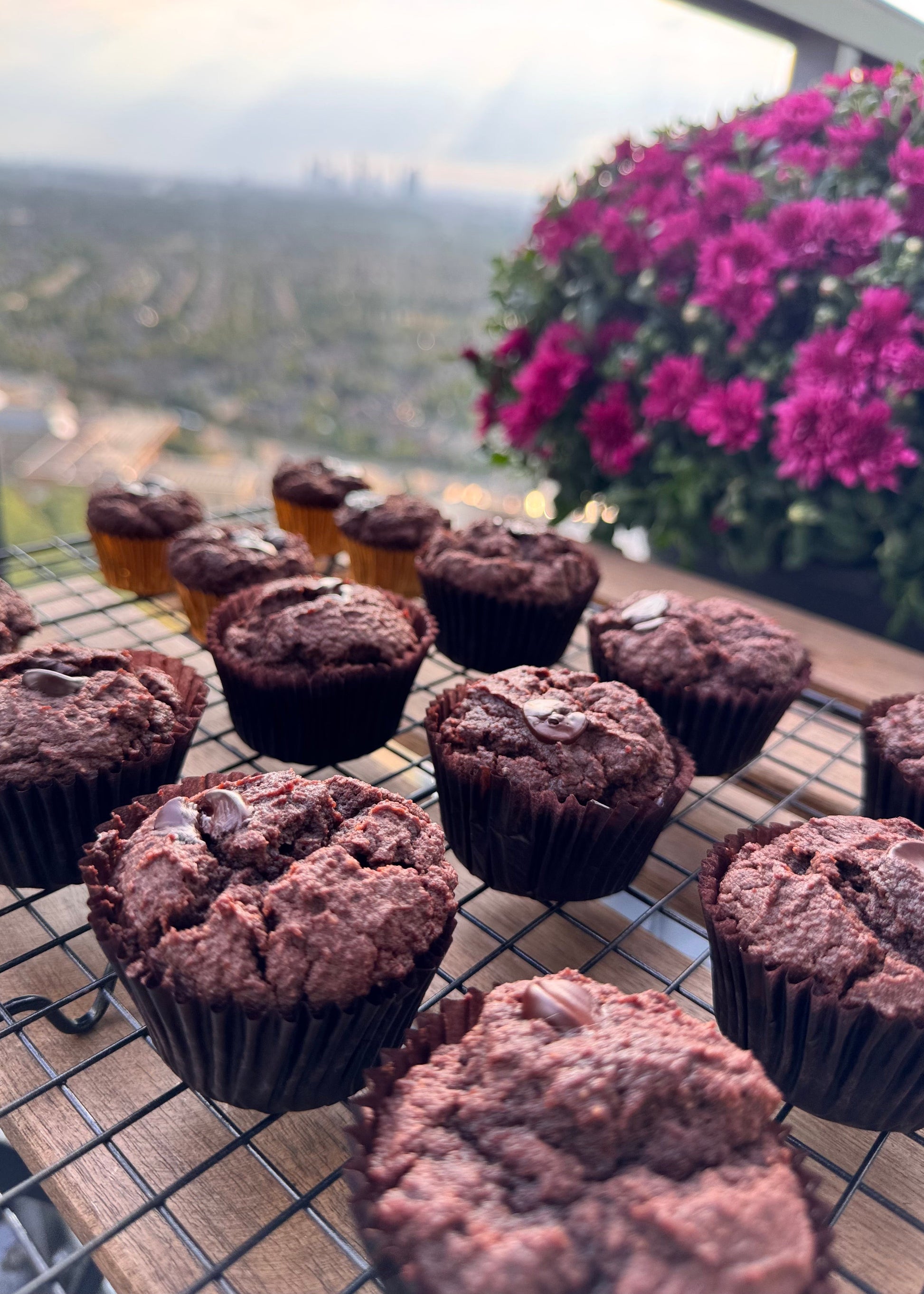 Sugar free, Keto, Chocolate Cupcake fresh