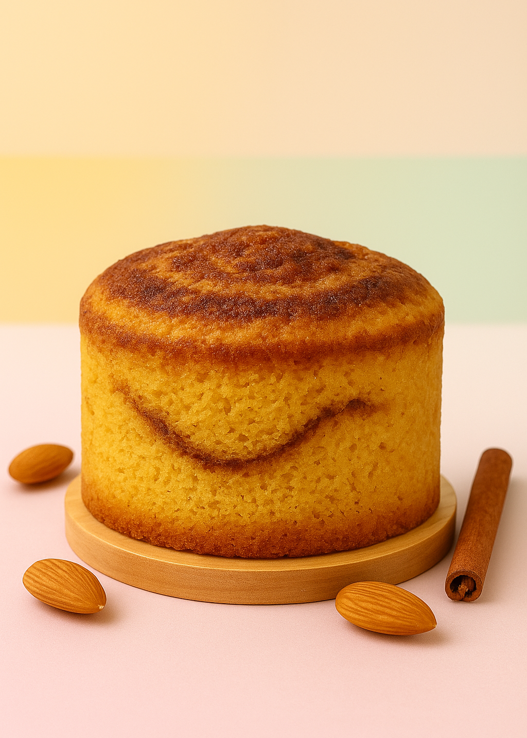 Cinnamon Swirl Cake 4"