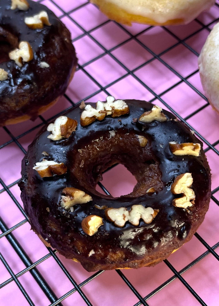 Keto chocolate donut  – diabetic-friendly, sugar-free, gluten-free, ideal for weight loss and low-carb lifestyles. chocolaty donut