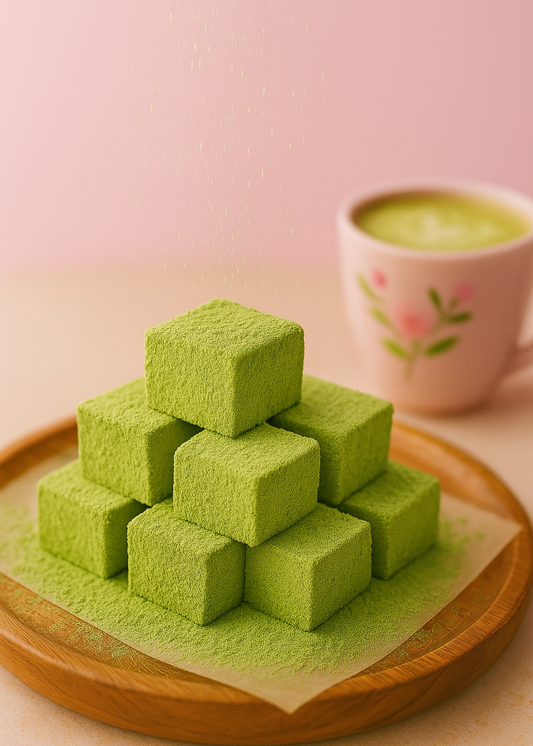 Sugar-Free Matcha Marshmallows