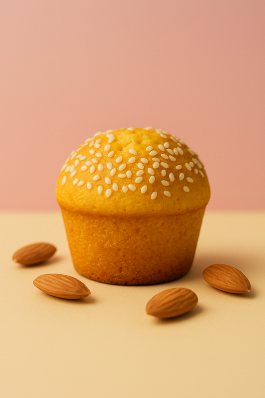 Keto cupcake – sugar-free, gluten-free, low-carb dessert by Keto Keto Kitchen in Toronto.